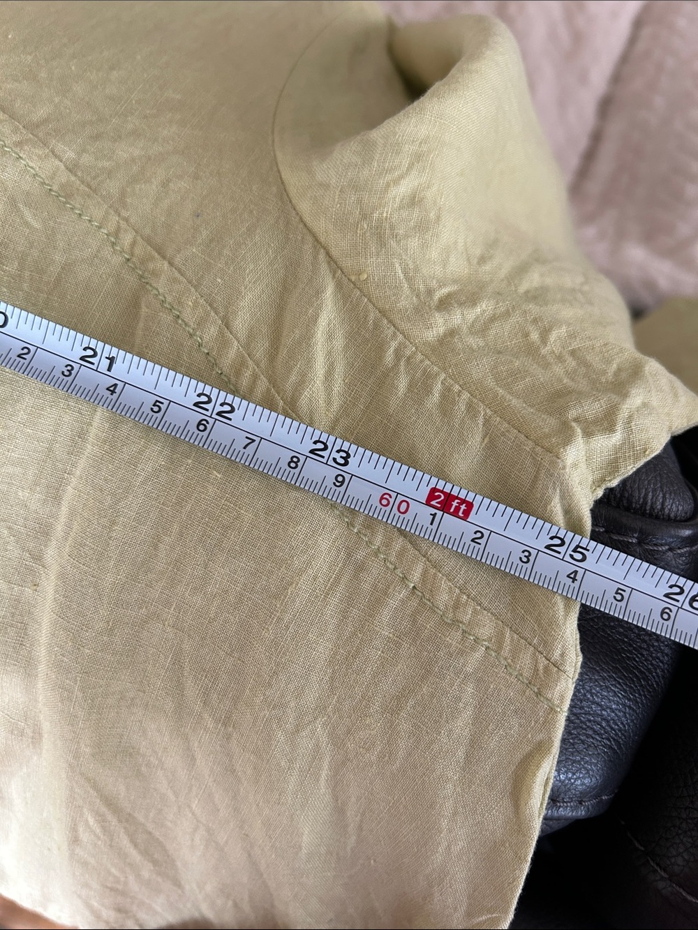 Eileen Fisher Pale Lime Button-Front Tunic 1X - Picture 11 of 12
